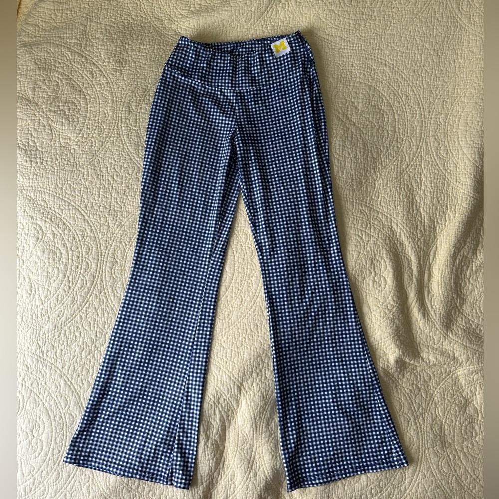 University of Michigan Flare Pants